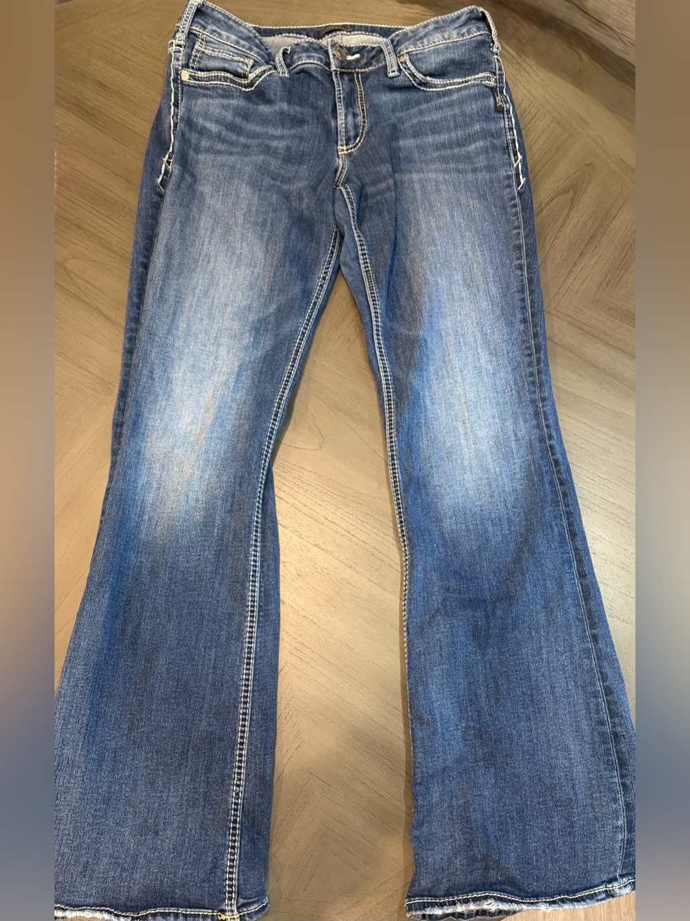 Women’s Suki Silver Bootcut Jeans - 32x33